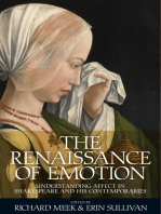 The Renaissance of emotion: Understanding affect in Shakespeare and his contemporaries