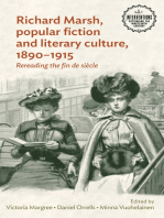 Richard Marsh, popular fiction and literary culture, 1890–1915: Rereading the fin de siècle