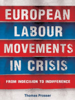 European labour movements in crisis: From indecision to indifference