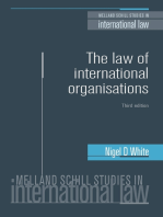 The law of international organisations