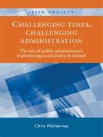 Challenging times, challenging administration: The role of public administration in producing social justice in Ireland