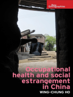 Occupational health and social estrangement in China