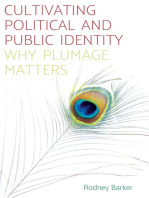 Cultivating political and public identity: Why plumage matters