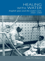 Healing with water: English spas and the water cure, 1840–1960