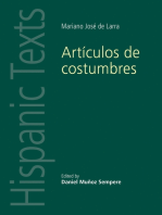 Artículos de costumbres: by Mariano José de Larra