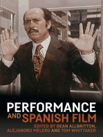 Performance and Spanish film