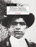 Reforma Agraria y revuelta campesina: Seguido de un homenaje a los campesinos desaparecidos