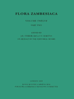 Flora Zambesiaca Volume 12 Part 2: Dioscoreaceae, Taccaceae, Burmanniaceae, Pandanaceae, Velloziaceae, Colchicaceae, Liliaceae, Smilacaceae