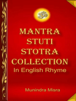 Mantra Stuti Stotra Collection In English Rhyme