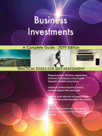 Business Investments A Complete Guide - 2019 Edition