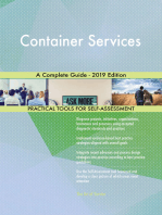Container Services A Complete Guide - 2019 Edition