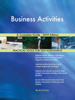 Business Activities A Complete Guide - 2019 Edition