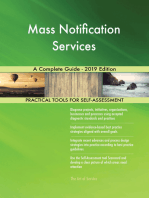 Mass Notification Services A Complete Guide - 2019 Edition