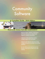 Community Software A Complete Guide - 2019 Edition