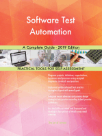 Software Test Automation A Complete Guide - 2019 Edition