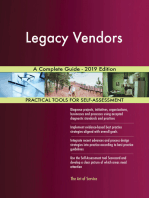 Legacy Vendors A Complete Guide - 2019 Edition