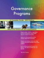 Governance Programs A Complete Guide - 2019 Edition