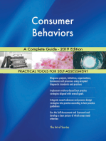 Consumer Behaviors A Complete Guide - 2019 Edition