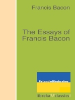 The Essays of Francis Bacon