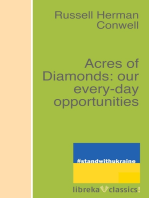 Acres of Diamonds: our every-day opportunities