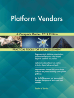 Platform Vendors A Complete Guide - 2019 Edition
