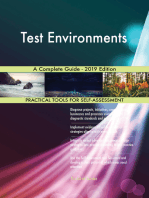 Test Environments A Complete Guide - 2019 Edition