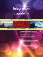 Integration Capability A Complete Guide - 2019 Edition