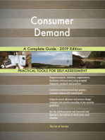 Consumer Demand A Complete Guide - 2019 Edition