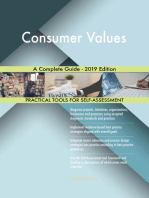 Consumer Values A Complete Guide - 2019 Edition