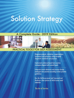 Solution Strategy A Complete Guide - 2019 Edition