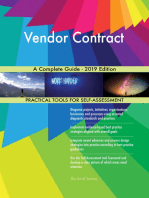 Vendor Contract A Complete Guide - 2019 Edition