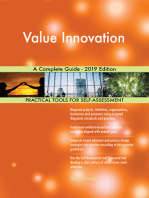 Value Innovation A Complete Guide - 2019 Edition