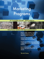 Marketing Programs A Complete Guide - 2019 Edition