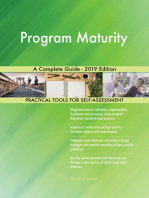 Program Maturity A Complete Guide - 2019 Edition