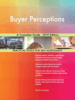 Buyer Perceptions A Complete Guide - 2019 Edition