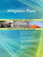 Mitigation Plans A Complete Guide - 2019 Edition