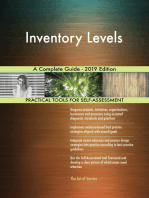Inventory Levels A Complete Guide - 2019 Edition