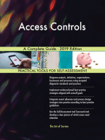 Access Controls A Complete Guide - 2019 Edition
