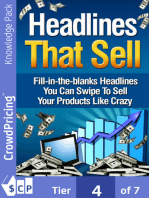 Headlines That Sell: To anyone selling anything online or offline...