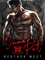 Sinner’s Pet: A Motorcycle Club Romance (Book 1): The Immortal Devils MC, #1