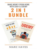 Make Money From Home with Ebay & Udemy (2 in 1 Bundle)