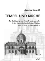 Tempel und Kirche: Zur Ausbildung von Fassade und "portail" in der französischen Sakralarchitektur des 17. und 18. Jahrhunderts