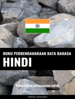 Buku Perbendaharaan Kata Bahasa Hindi: Pendekatan Berasaskan Topik