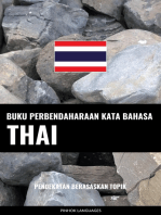 Buku Perbendaharaan Kata Bahasa Thai: Pendekatan Berasaskan Topik