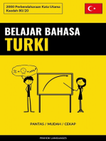 Belajar Bahasa Turki - Pantas / Mudah / Cekap: 2000 Perbendaharaan Kata Utama