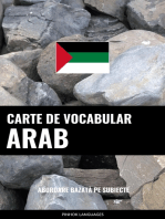 Carte de Vocabular Arab: Abordare Bazată pe Subiecte