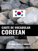 Carte de Vocabular Coreean