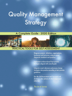 Quality Management Strategy A Complete Guide - 2020 Edition