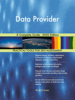 Data Provider A Complete Guide - 2020 Edition