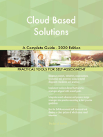 Cloud Based Solutions A Complete Guide - 2020 Edition